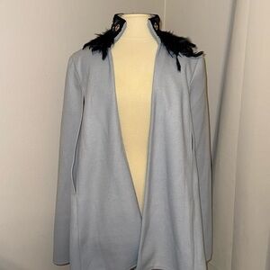 NWOT GRAY/BLUE CAPE